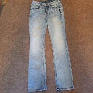 Silver Suki slim bootcut jeans